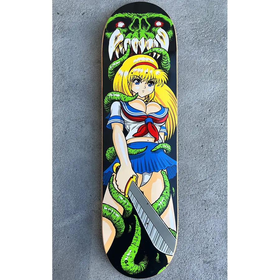 Hook Ups Official Tentacle School Girl 8.5 Tabla Skate