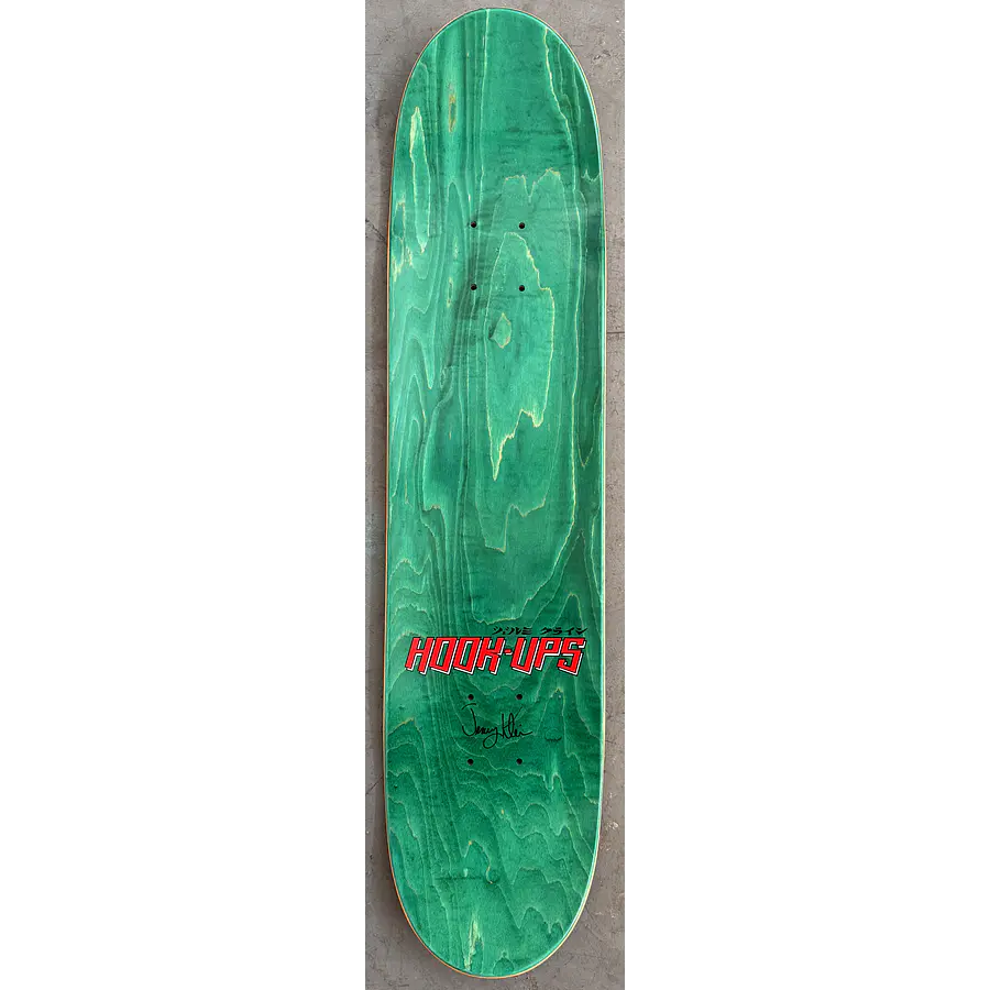 Hook Ups Official Signed Belldandy 7.3 Hand Screened Tabla Skate
