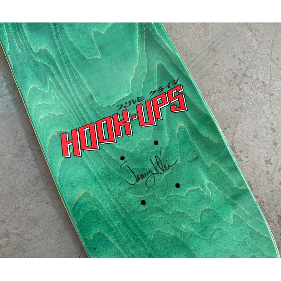 Hook Ups Official Signed Belldandy 7.3 Hand Screened Tabla Skate