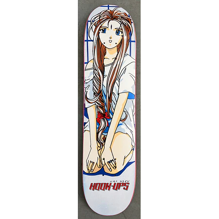 Hook Ups Official Signed Belldandy 7.3 Hand Screened Tabla Skate