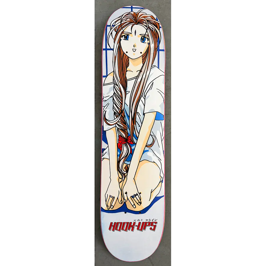Hook Ups Official Signed Belldandy 7.3 Hand Screened Tabla Skate