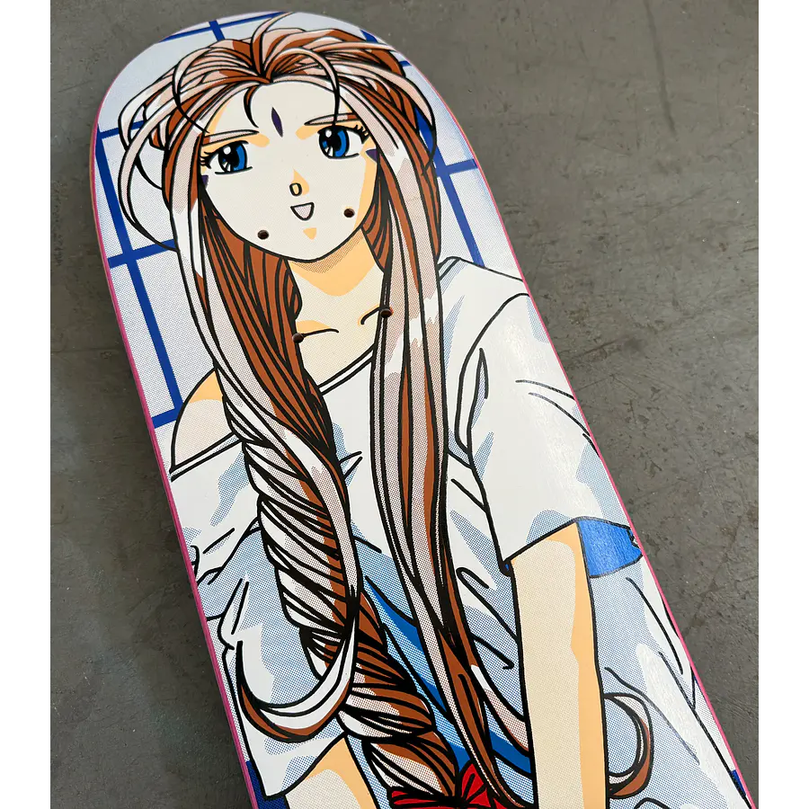 Hook Ups Official Signed Belldandy 7.3 Hand Screened Tabla Skate