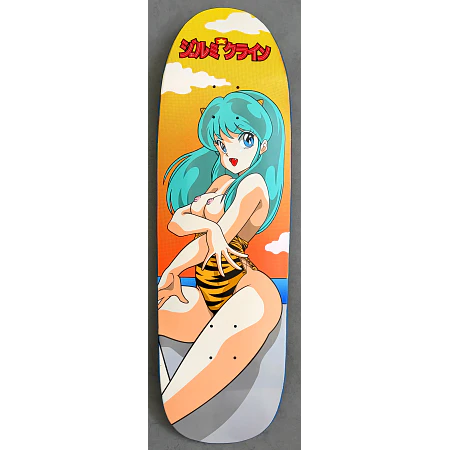Hook Ups Official Lum Chan at the Beach" Blue Dipped 9.5" Tabla Skate