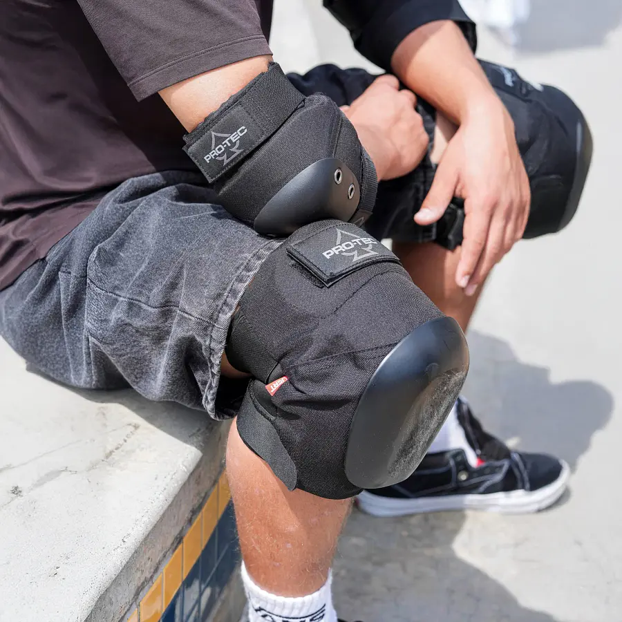 Protec Vert Knee Pads Black Rodilleras