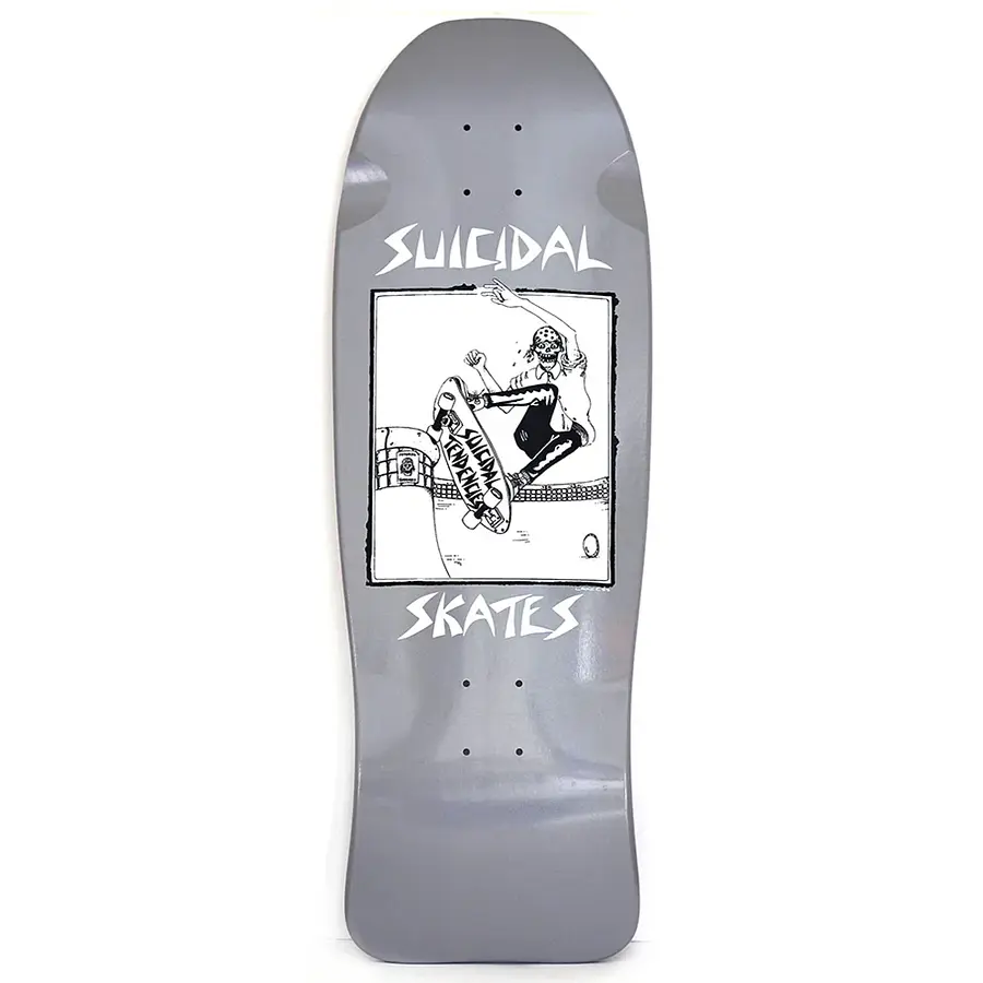 Suicidal Skates Pool Skater 80`S Grey/Blue 10.1