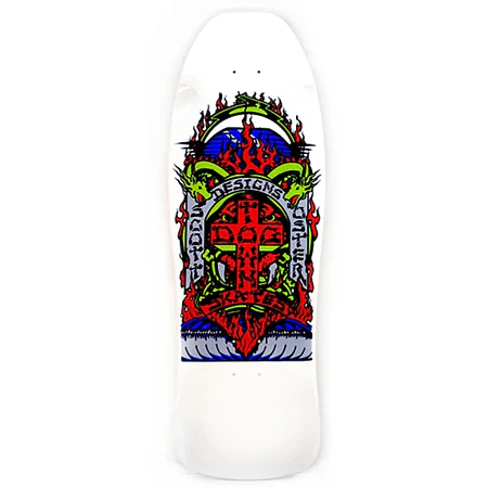  Dogtown Oster Reissue White /Blue Pearl 10.30" Tabla Skate