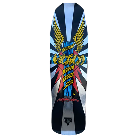 Hosoi Wings Limited Colorway - Silver Foil 9.0" Tabla Skate