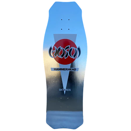 Hosoi O.G. Hammerhead Limited Colorway Silver Foil 10.5" Tabla Skate