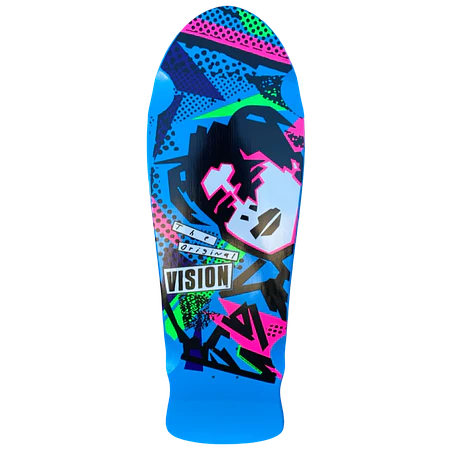 Vision Original MG Special Colorway Limited Blue Deck 10" Tabla Skate