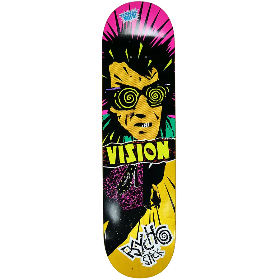 Vision Psycho Stick Popsicle Shape Deck 8.25