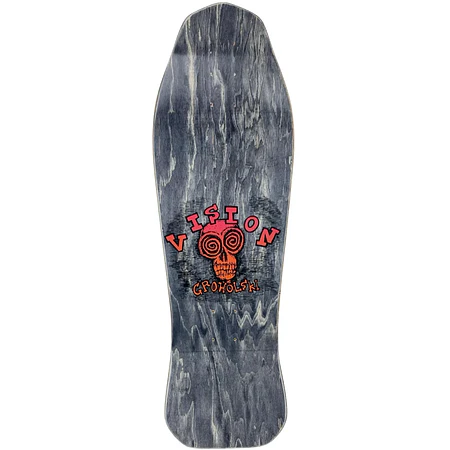 Vision Groholski Skeleton Limited Two Tone Red/Yellow Stain 10.25"