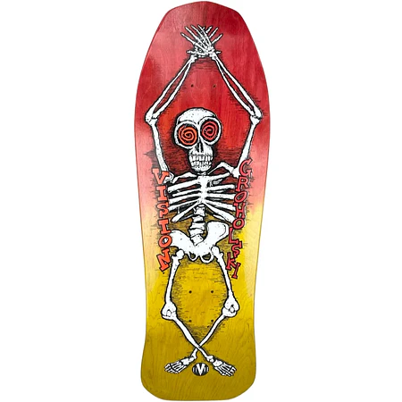 Vision Groholski Skeleton Limited Two Tone Red/Yellow Stain 10.25"