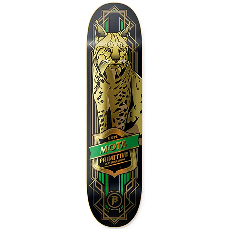 Primitive Mota Lynx de 8.25” Tabla Skate