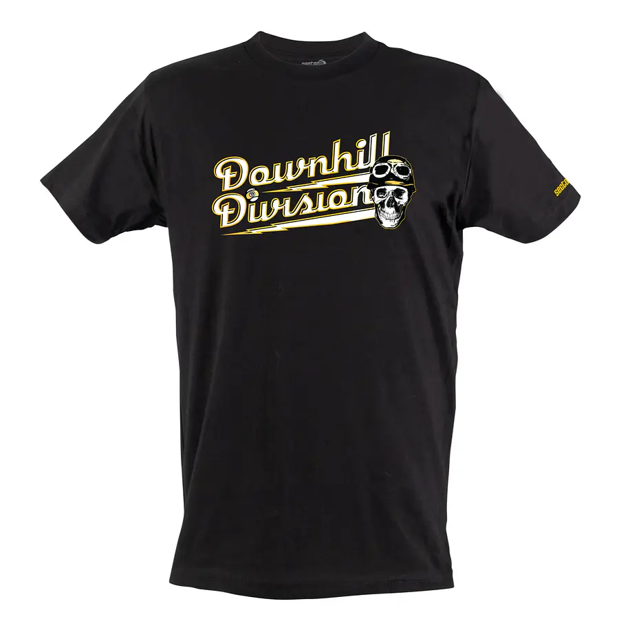 Sector 9 DHD Bar Tee - Black Poleras