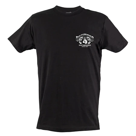 Sector 9 Split Tee - Black Poleras
