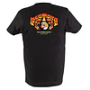 Sector 9 Split Tee - Black Poleras