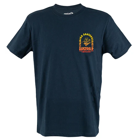 Sector 9 Arches Tee - Navy Poleras