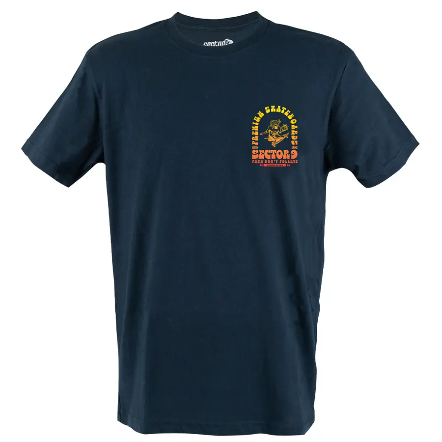 Sector 9 Arches Tee - Navy Poleras