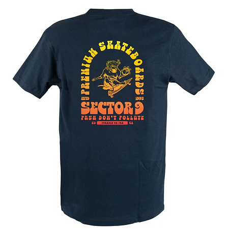Sector 9 Arches Tee - Navy Poleras