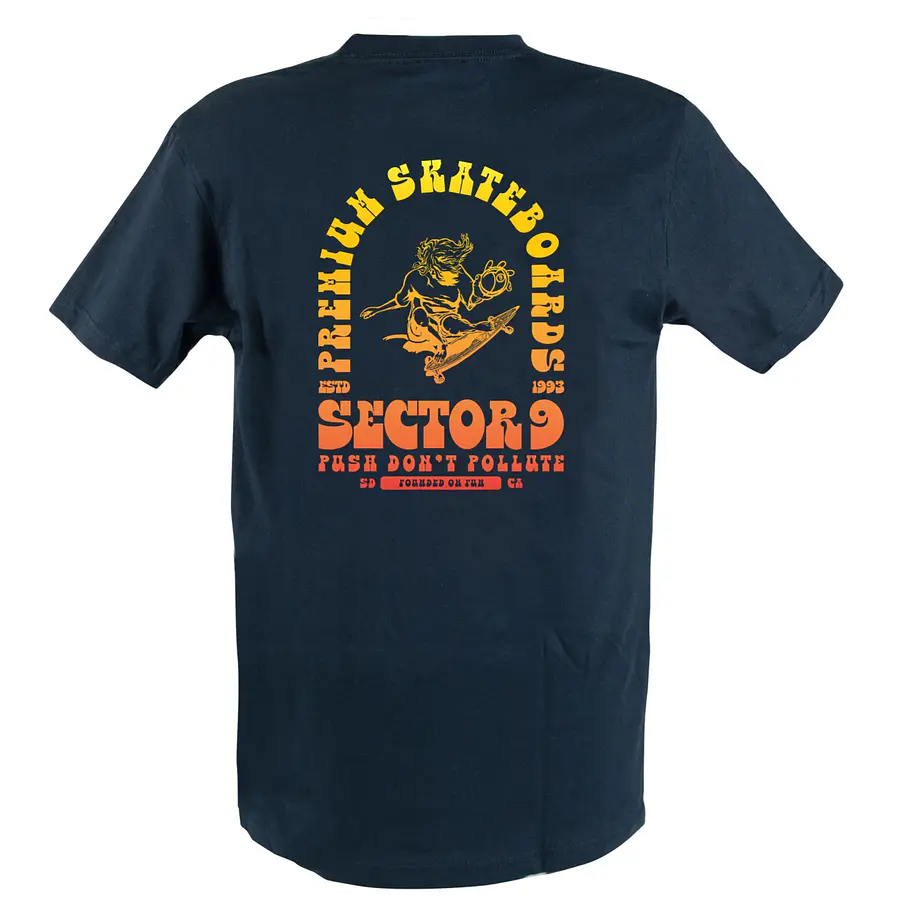 Sector 9 Arches Tee - Navy Poleras