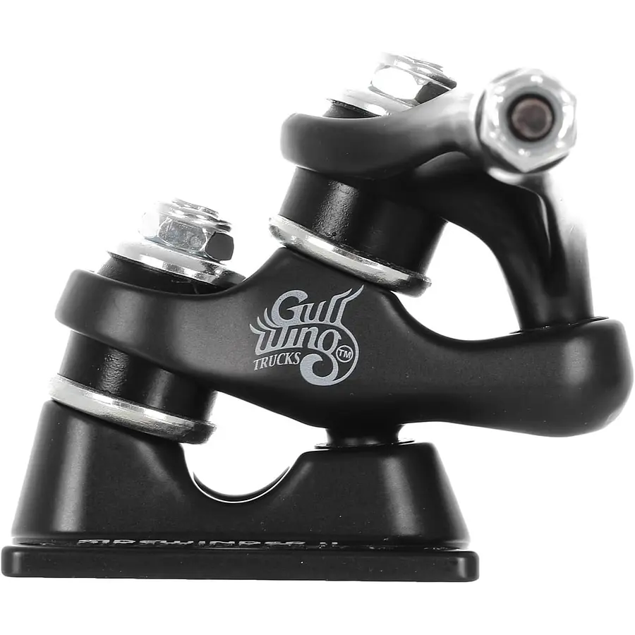 Gullwing Trucks Sidewinder II Black Longboard Truck 10