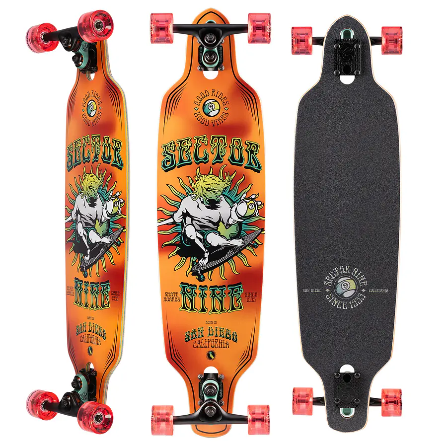 Sector9 9er Mini Fractal Orange 34