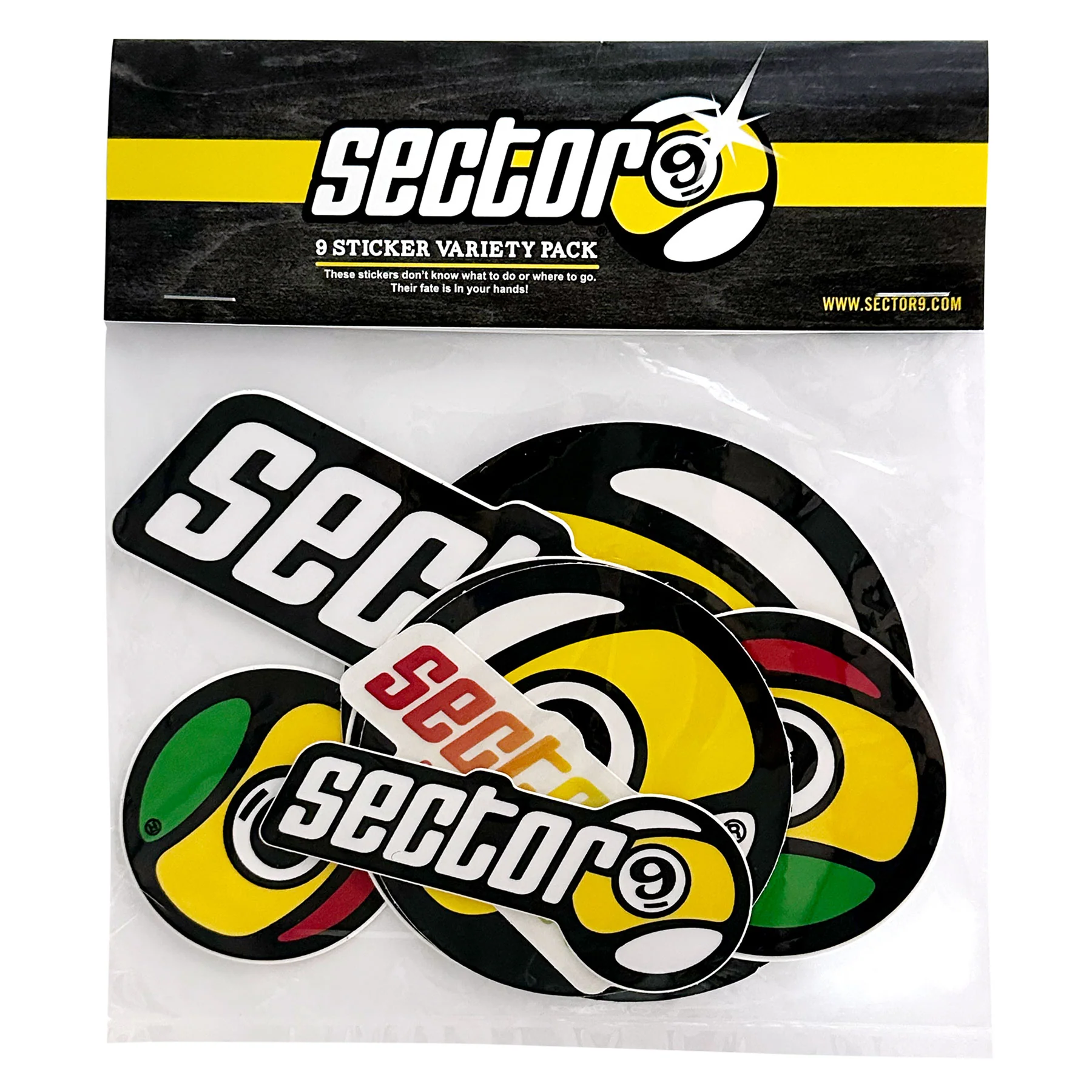 Sector 9 Pack 9 Stickers