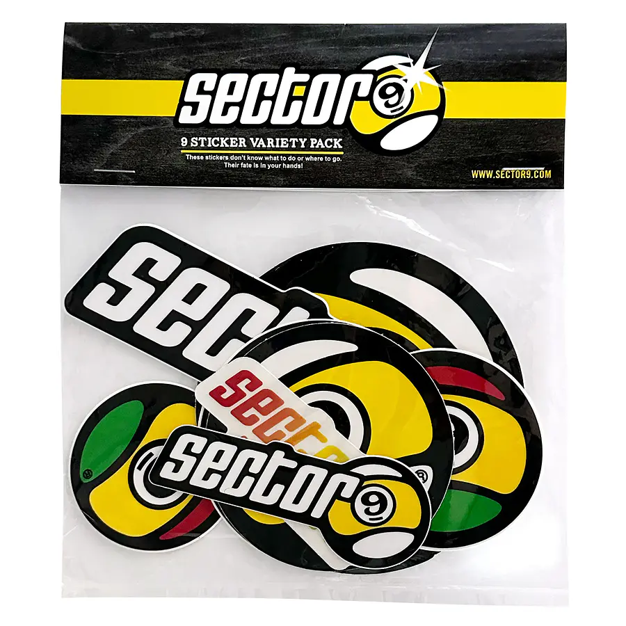 Sector 9 Pack 9 Stickers