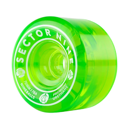 Sector9 Nineballs 70mm 78A Green Ruedas Longboards
