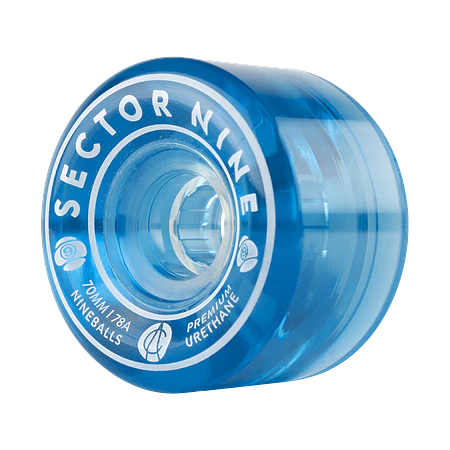 Sector 9 Nineballs 70mm 78A Blue Ruedas Longboards