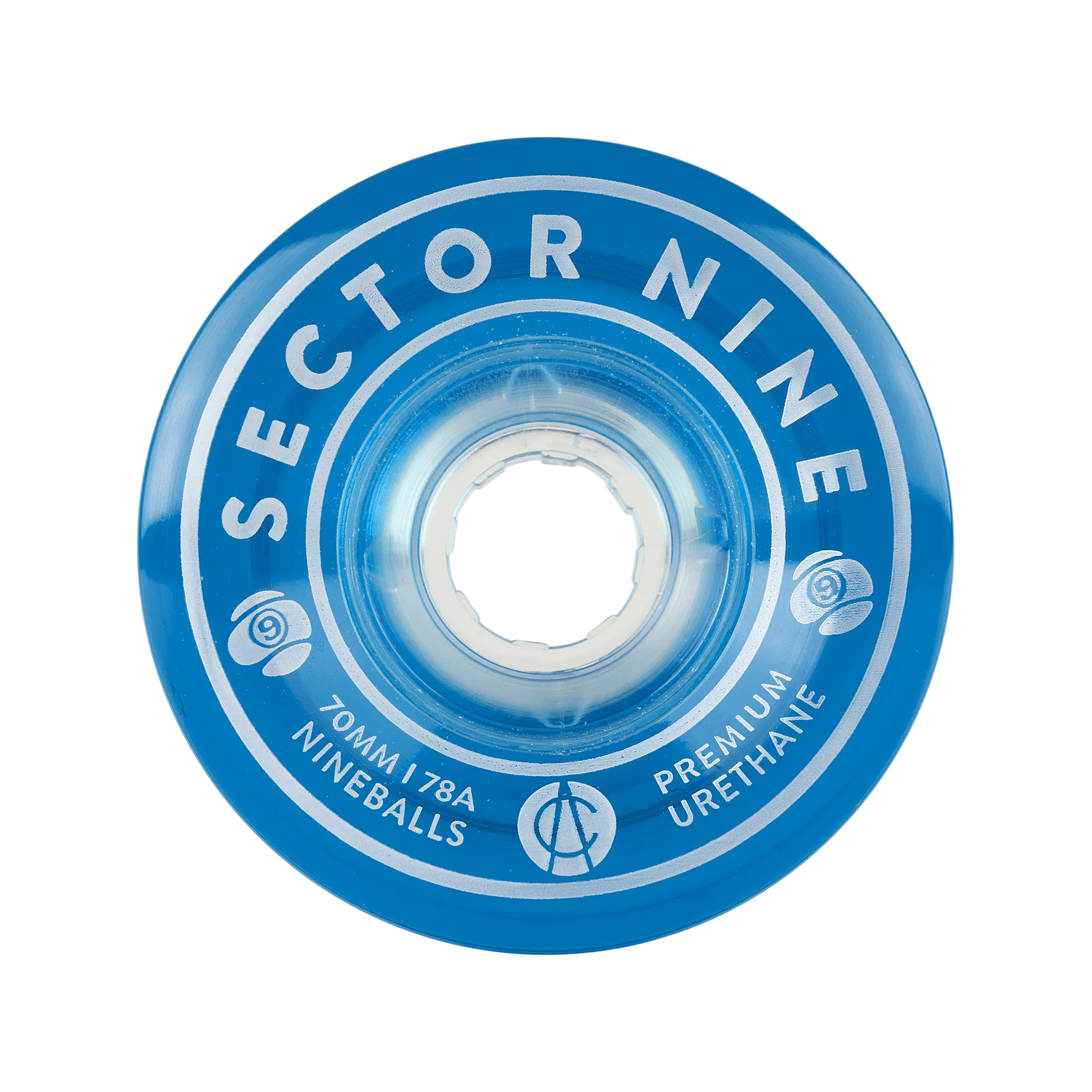 Sector 9 Nineballs 70mm 78A Blue Ruedas Longboards