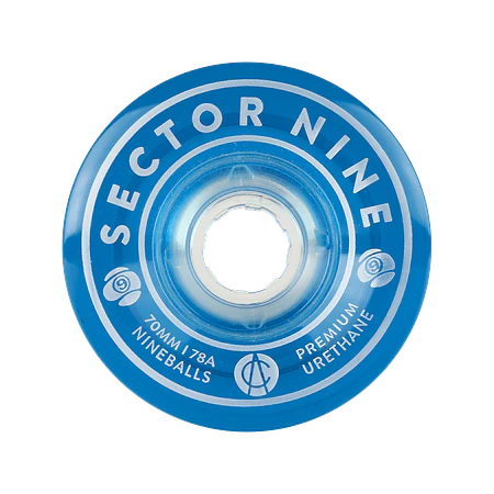 Sector 9 Nineballs 70mm 78A Blue Ruedas Longboards