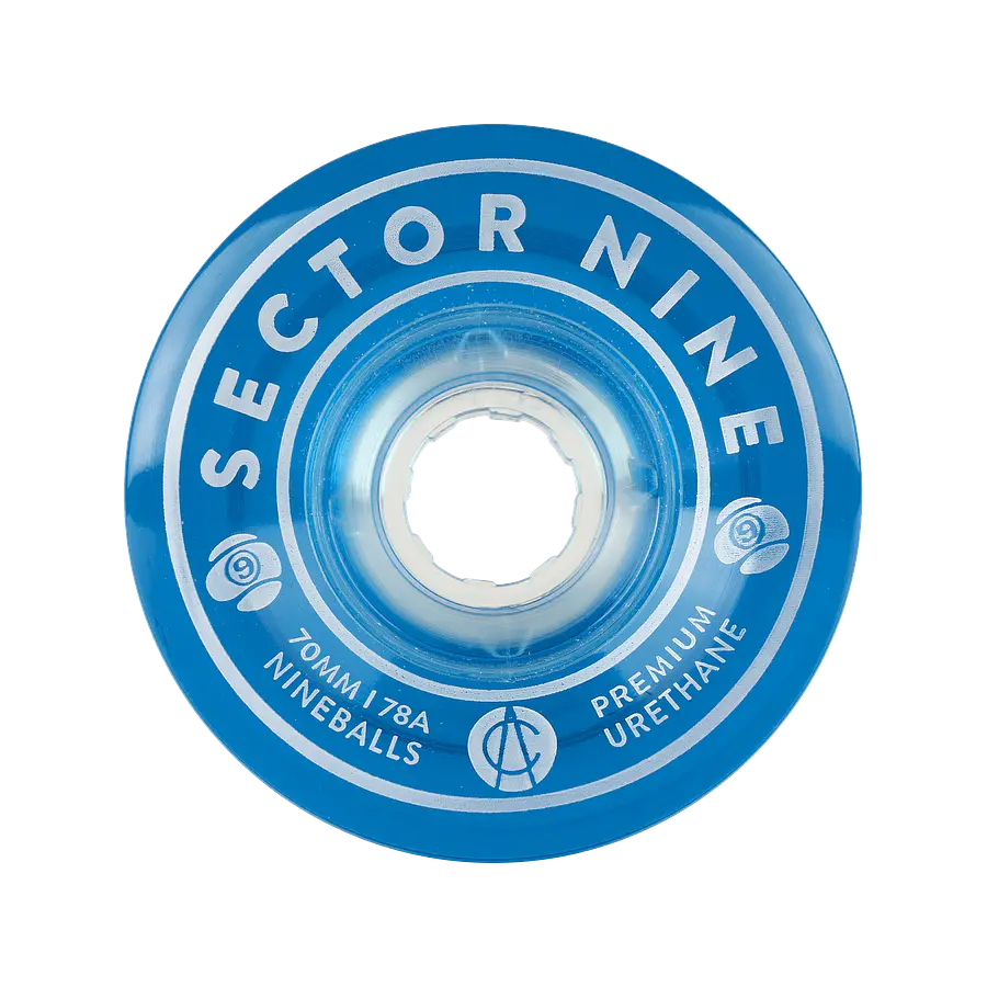 Sector 9 Nineballs 70mm 78A Blue Ruedas Longboards