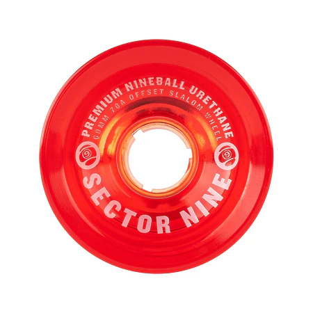 Sector9 Nineballs Red 69mm, 78A Ruedas Longboards