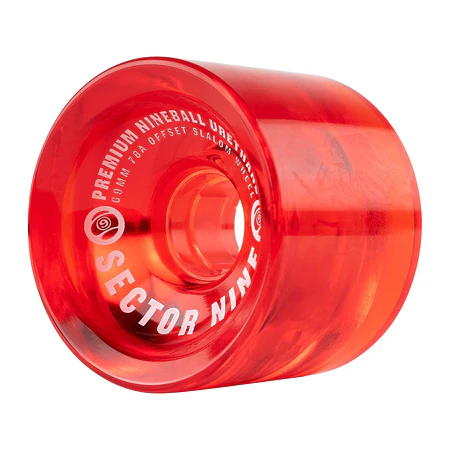 Sector9 Nineballs Red 69mm, 78A Ruedas Longboards