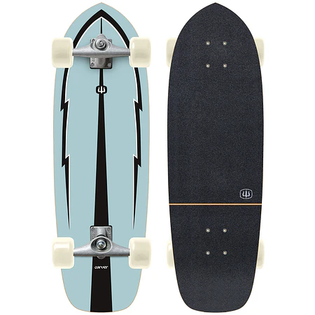 Carver C7 Blue Thunder, 30.75" Surfskate completo