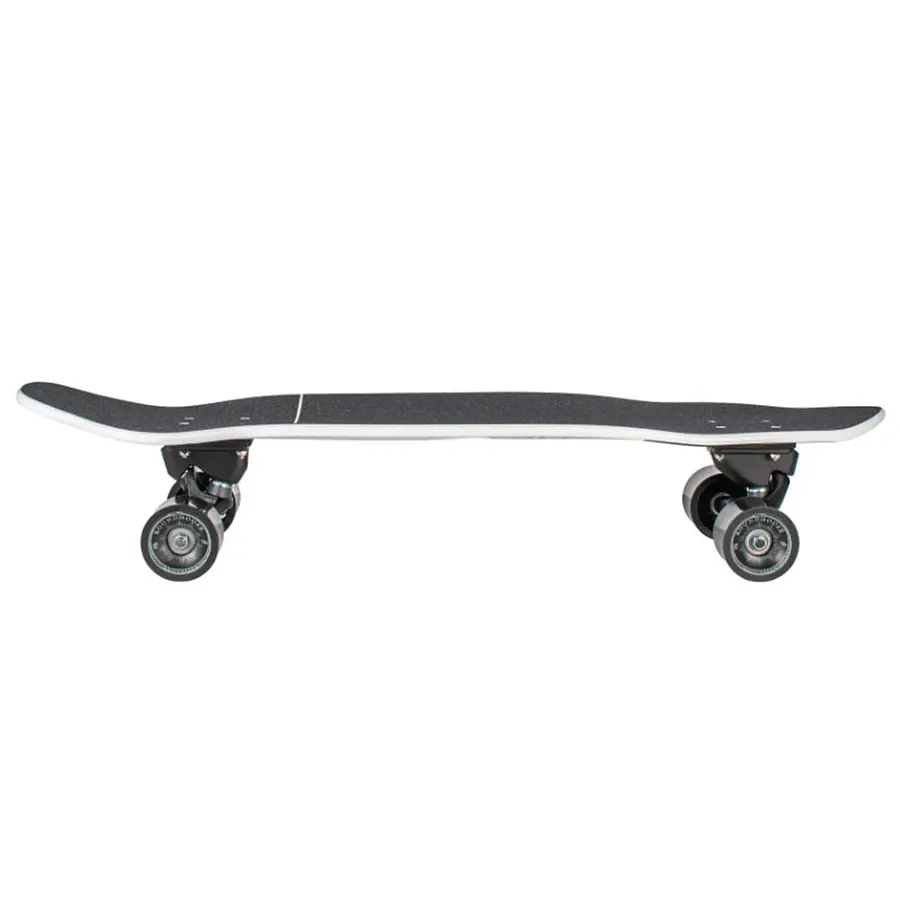 Carver CX Coal Satin 32.5'' Black Tip Surfskate Complete