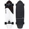 Carver CX Coal Satin 32.5'' Black Tip Surfskate Complete