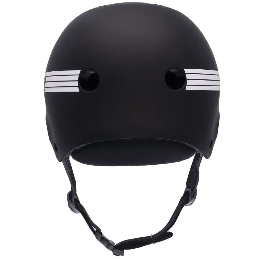 ProTec Full Old School LP Helmet - Matte Black (CERTIFIED) CASCO