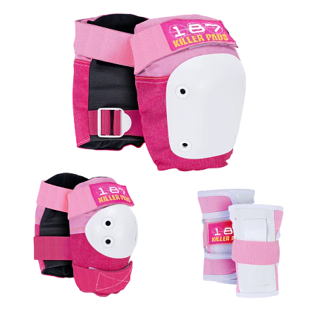 187 Killer Pads Six Pack Set Pink Protecciones