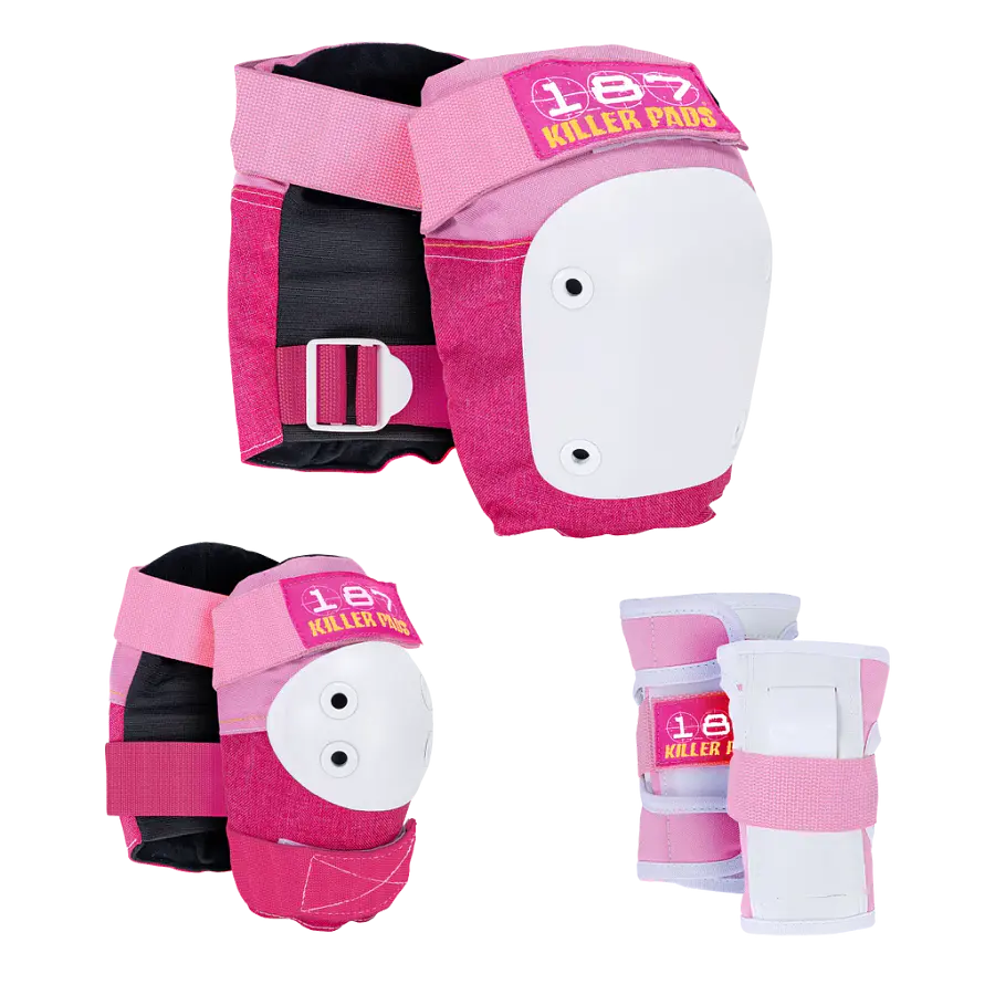187 Killer Pads Six Pack Set Pink Protecciones