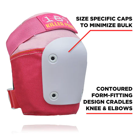 187 Killer Pads Six Pack Set Pink Protecciones