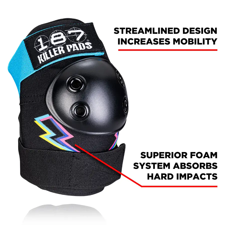187 Killer Pads Six Pack Set Electric Bolt Protecciones