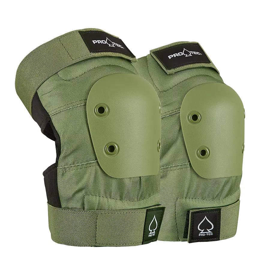 Protec Street Gear 3 pack Open Back Green Army Protecciones