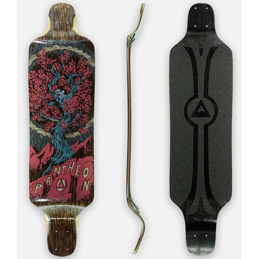 Pantheon Super Duper Sonic Bamboo Medium Flex Longboards Armado