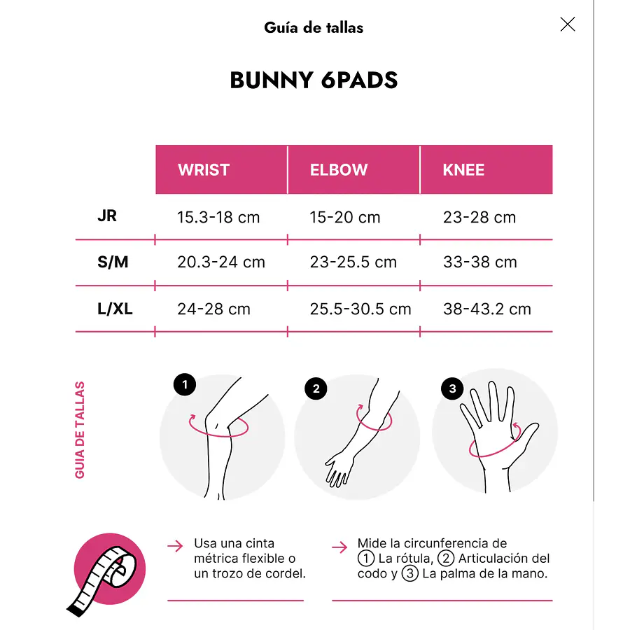 Bunny Pads 6 Pack Protecciones