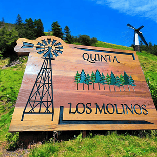 Letreros de Madera nativa Personalizados en Raulí  – Para Negocio, Parcela o Señaletica