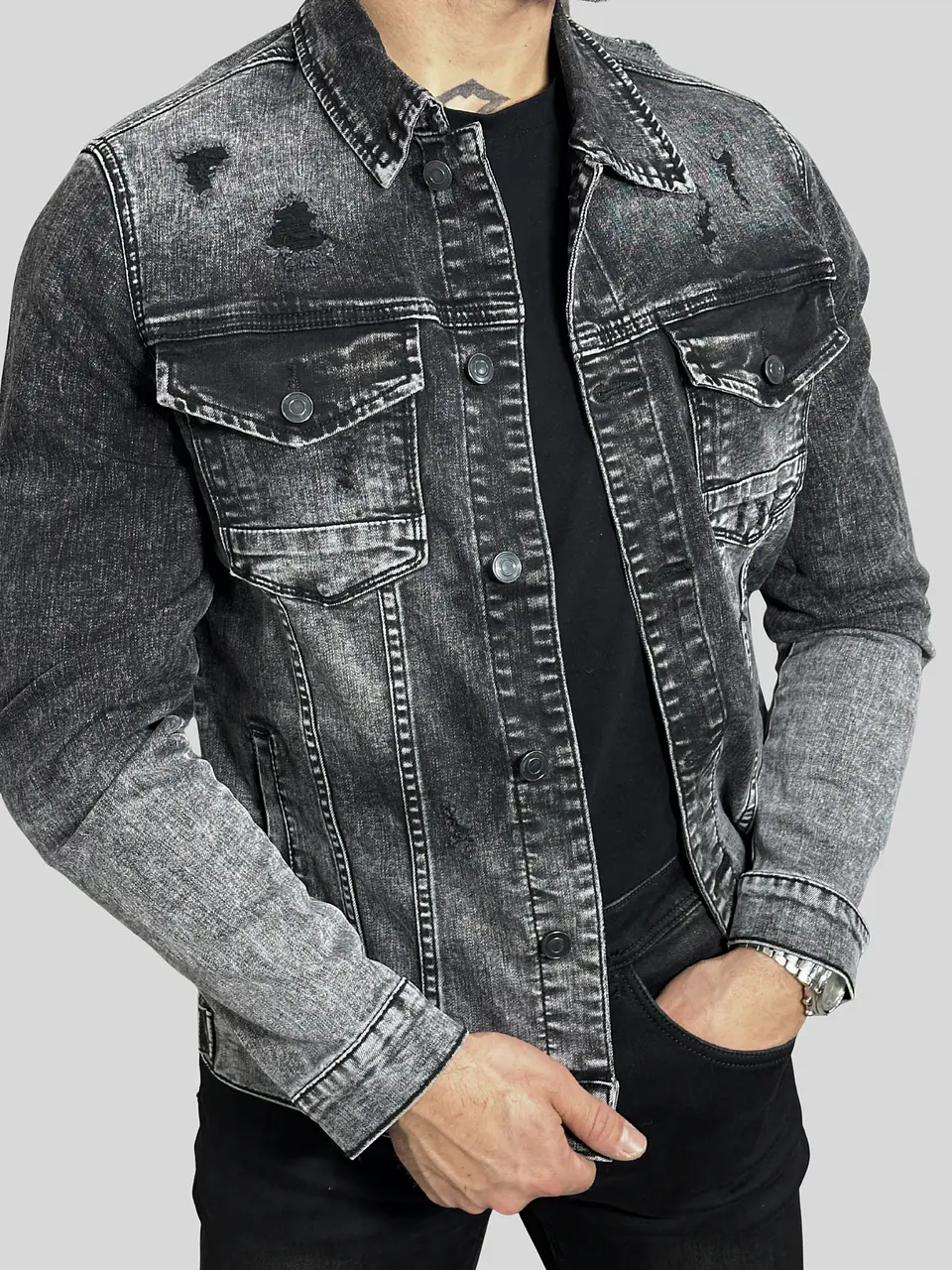 Chaqueta de Mezclilla  1