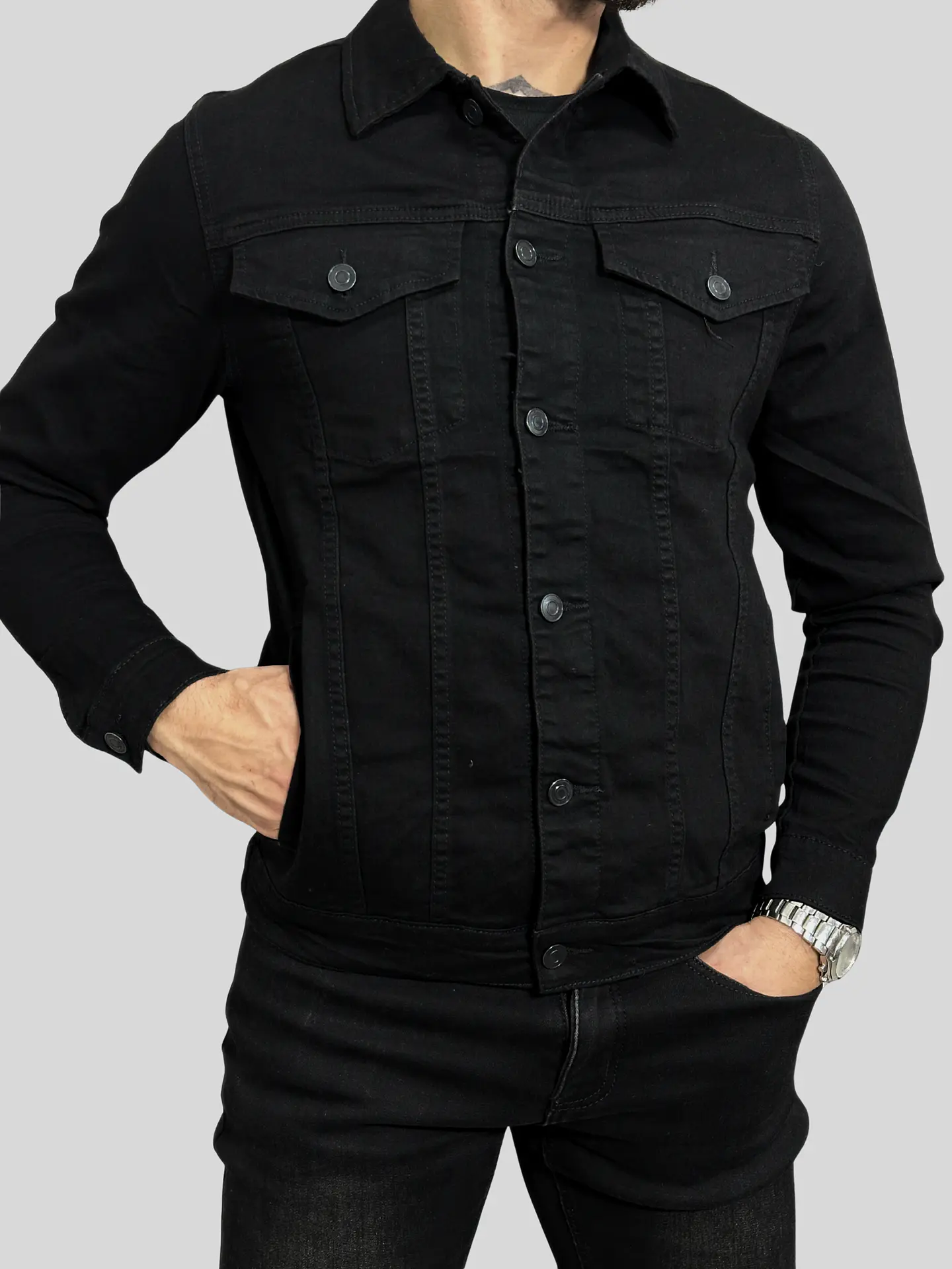 Chaqueta de Mezclilla  3