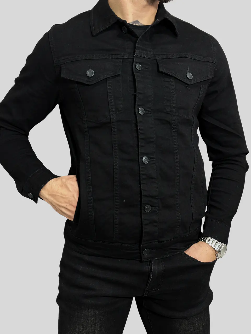 Chaqueta de Mezclilla  3